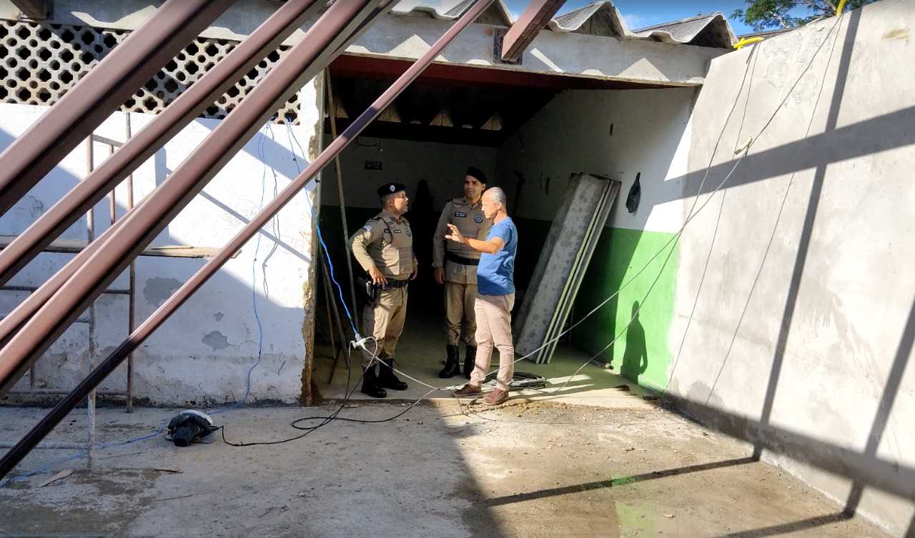 Camacã: Polícia Militar faz vistorias no Estádio Ribeirão

